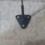 Esfregão Triangulo Mop De Limpeza Ajustável Giratória 360°