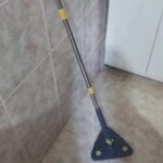 Esfregão Triangulo Mop De Limpeza Ajustável Giratória 360°