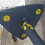 Esfregão Triangulo Mop De Limpeza Ajustável Giratória 360°
