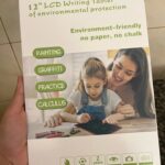 Lousa Mágica Tablet Infantil Para Escrita ou Desenho Magic Kid photo review