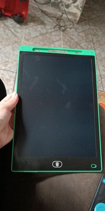 Lousa Mágica Tablet Infantil Para Escrita ou Desenho Magic Kid photo review