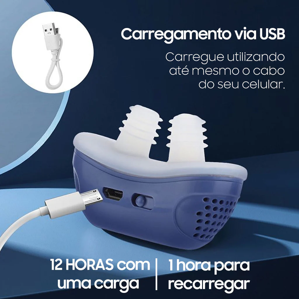 Micro-CPAP Eletrônico Portátil e Sem Fios IZESHOP