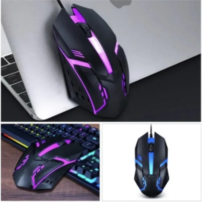 Mouse Gamer Usb 3200dpi Led Rgb Com Fio JX-M20 Mouse Gamer Usb 3200dpi Led Rgb Com Fio JX-M20