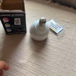 Caixa De Som Led Bluetooth Controle Remoto 12W IZELIGHTSOUND photo review