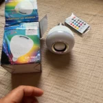 Caixa De Som Led Bluetooth Controle Remoto 12W IZELIGHTSOUND photo review