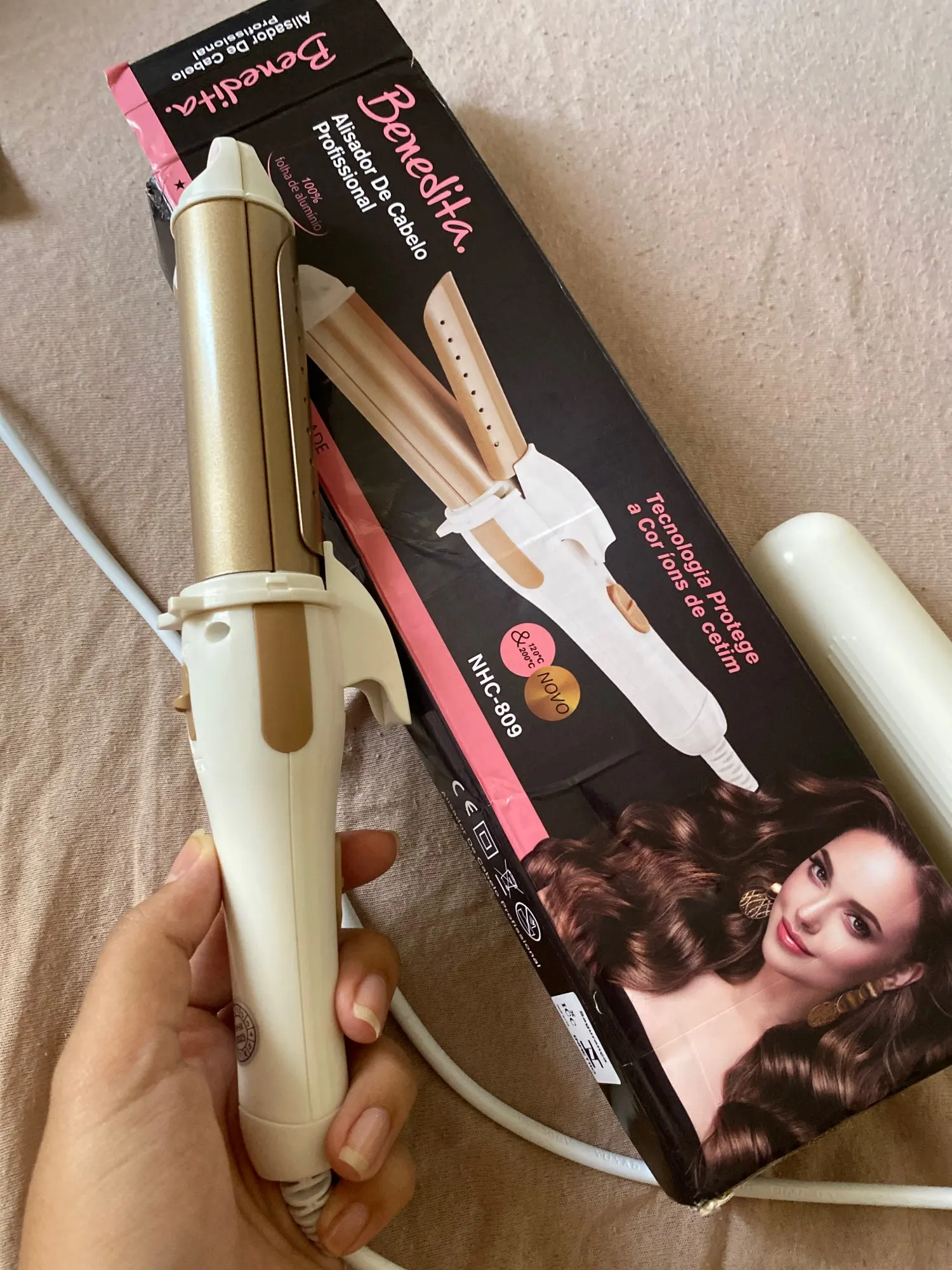 Prancha Babyliss Profissional Íons Cetim IZEHAIR photo review