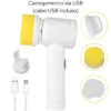 Escova Elétrica de Limpeza Sem Fio Magic Clean