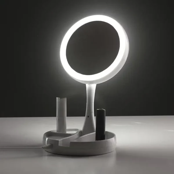 Espelho de Mesa Luz Led Maquiagem Portátil IZEGLAM 4