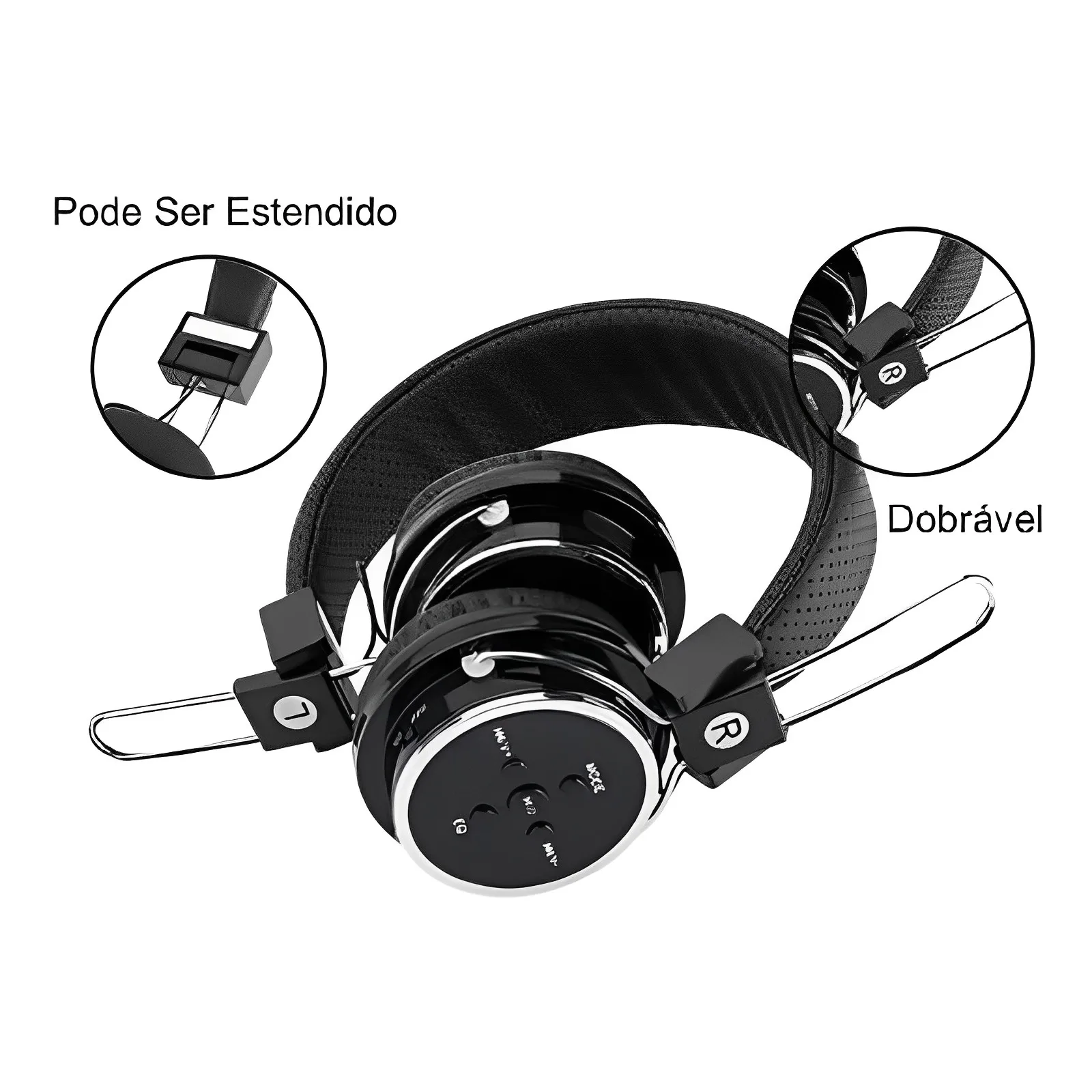 Fone Ouvido Bluetooth Recarregável Sem Fio IZEWIRELESS Fone Ouvido Bluetooth Recarregável Sem Fio IZEWIRELESS