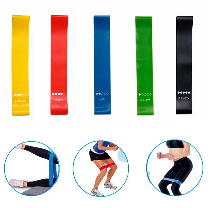 Kit 5 Faixas Elásticas Exercícios IZEFIT Kit 5 Faixas Elásticas Exercícios IZEFIT