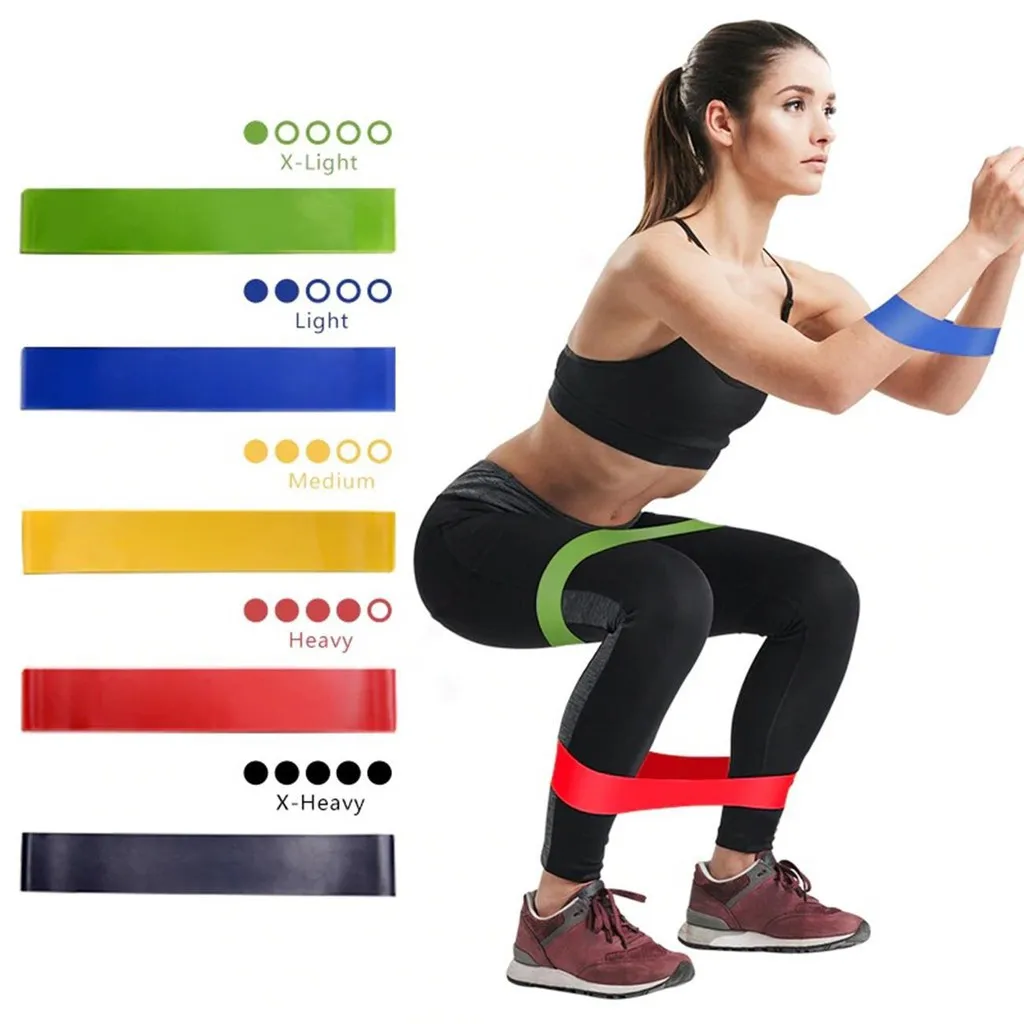 Kit 5 Faixas Elásticas Exercícios IZEFIT Kit 5 Faixas Elásticas Exercícios IZEFIT