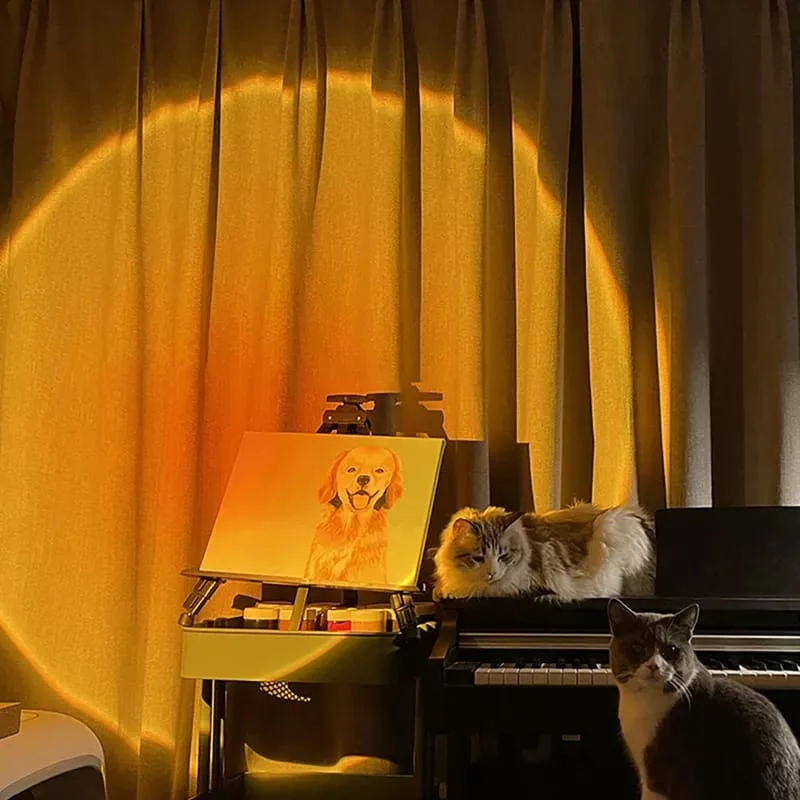 Luminária Por Do Sol Projetor Led IZESUNSET Luminária Por Do Sol Projetor Led IZESUNSET