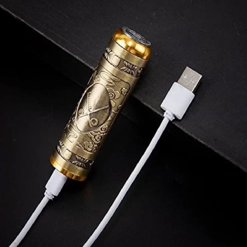 Mini Barbeador Elétrico Portátil Aparador De Barba Lavável Homens IZEBARBER Mini Barbeador Elétrico Portátil Aparador De Barba Lavável Homens IZEBARBER