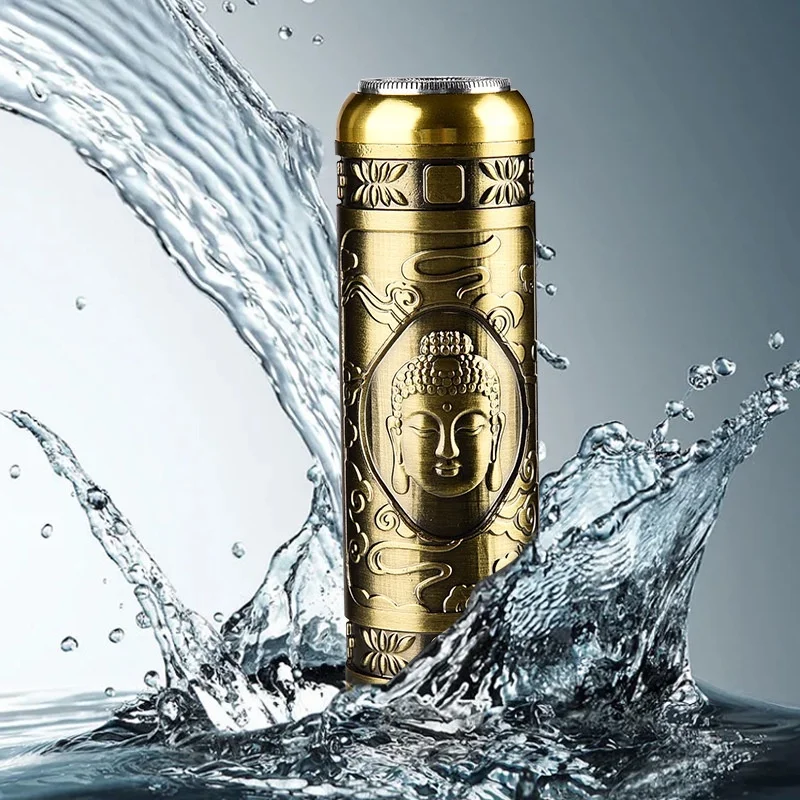 Mini Barbeador Elétrico Portátil Aparador De Barba Lavável Homens IZEBARBER Mini Barbeador Elétrico Portátil Aparador De Barba Lavável Homens IZEBARBER