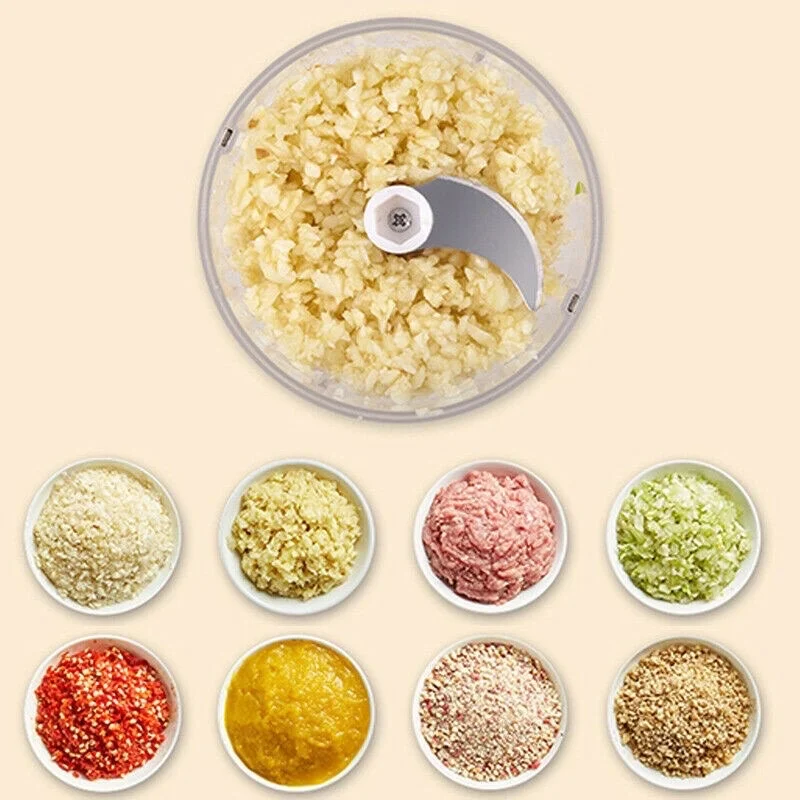 Mini Processador Alimentos Elétrico IZECHEF Mini Processador Alimentos Elétrico IZECHEF