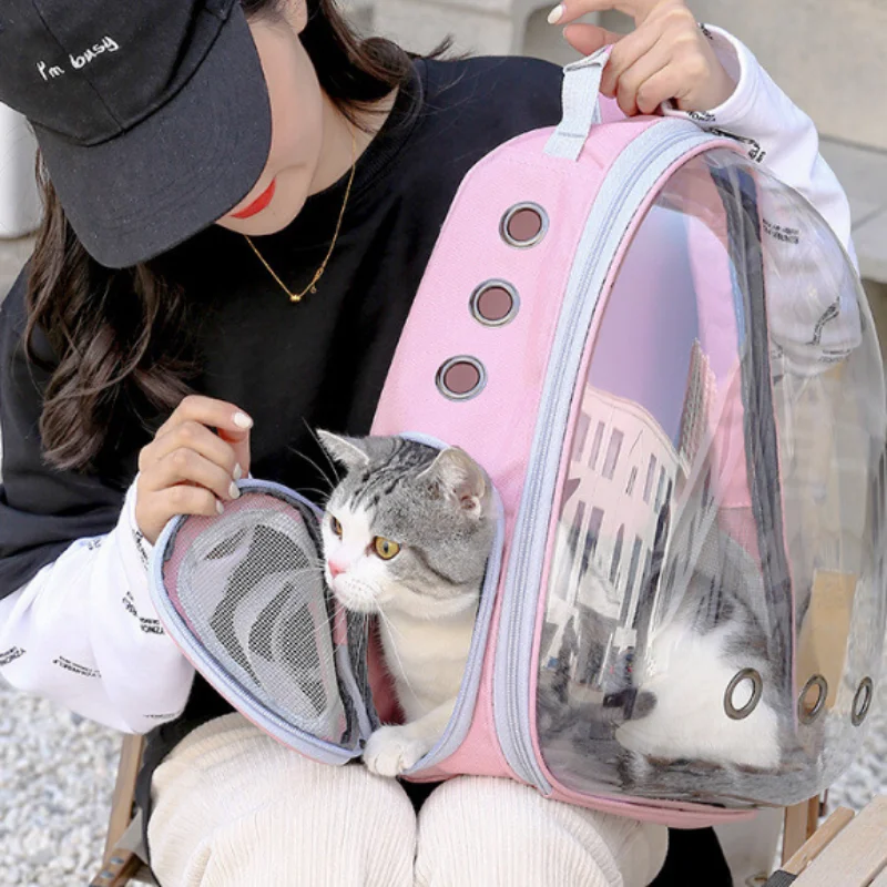 Mochila Transparente para Gato IZEPetVent Mochila Transparente para Gato IZEPetVent