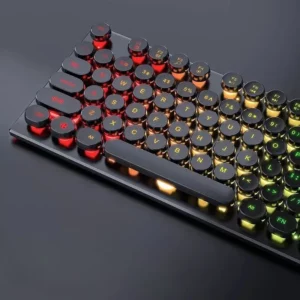 Teclado com Teclas Redondas LED RGB IZEBoard