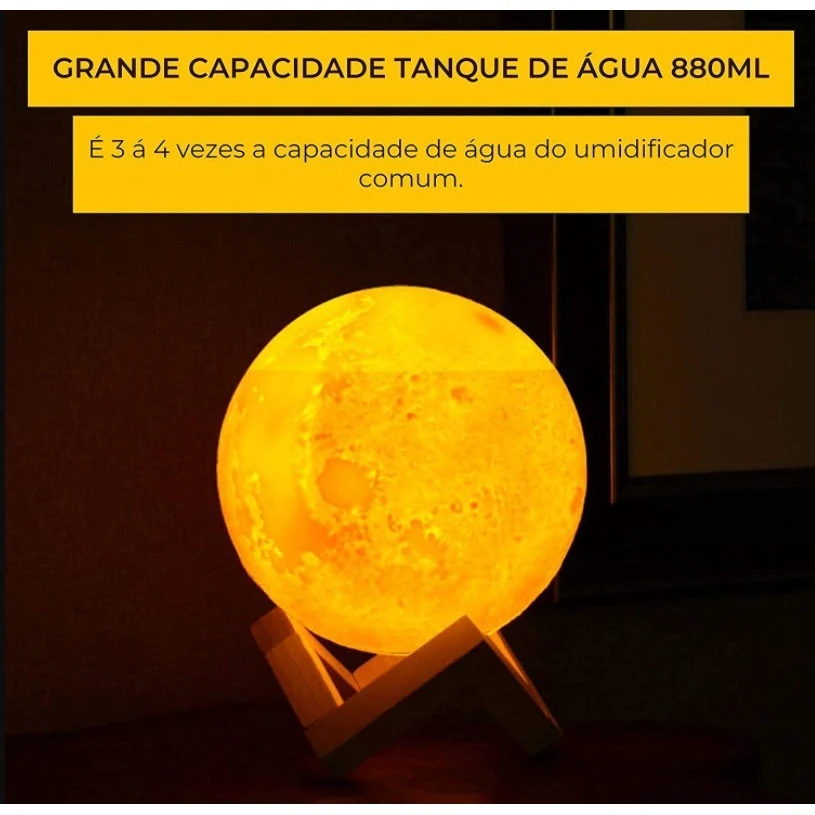 Umidificador Aromatizador Luminária Abajur IZEATMOS Umidificador Aromatizador Luminária Abajur IZEATMOS