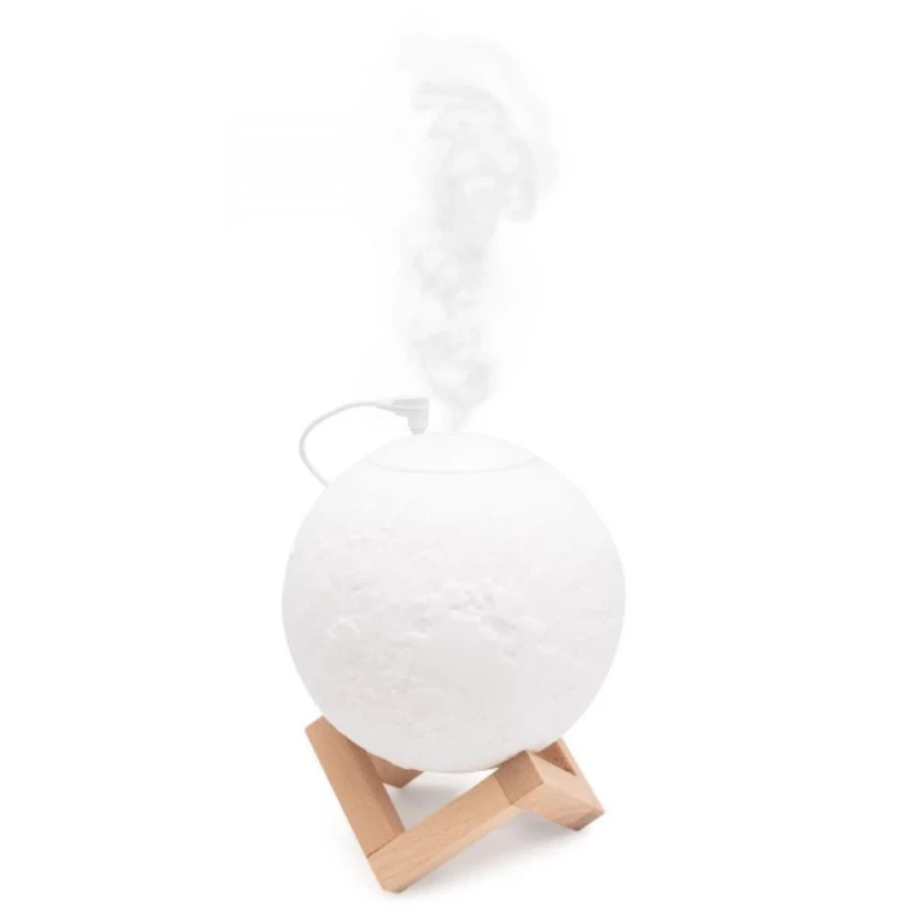 Umidificador e Luminária Lua Cheia 3D IZEMistLight