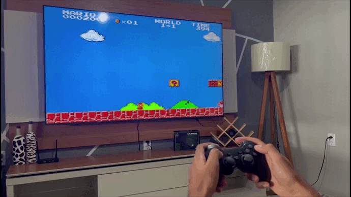 Videogame Stick 10mil Jogos 64gb 2 Controles Portátil Retro IZEPLAY Videogame Stick 10mil Jogos 64gb 2 Controles Portátil Retro IZEPLAY