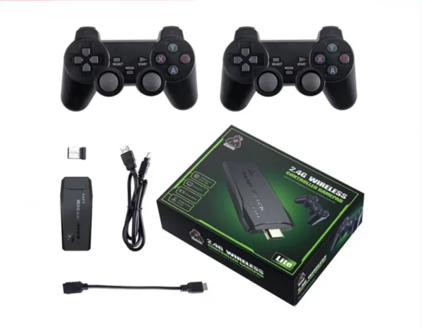 Videogame Stick 10mil Jogos 64gb 2 Controles Portátil Retro IZEPLAY IZESHOP Videogame Stick 10mil Jogos 64gb 2 Controles Portátil Retro IZEPLAY 1