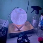 Umidificador e Luminária Lua Cheia 3D IZEMistLight photo review