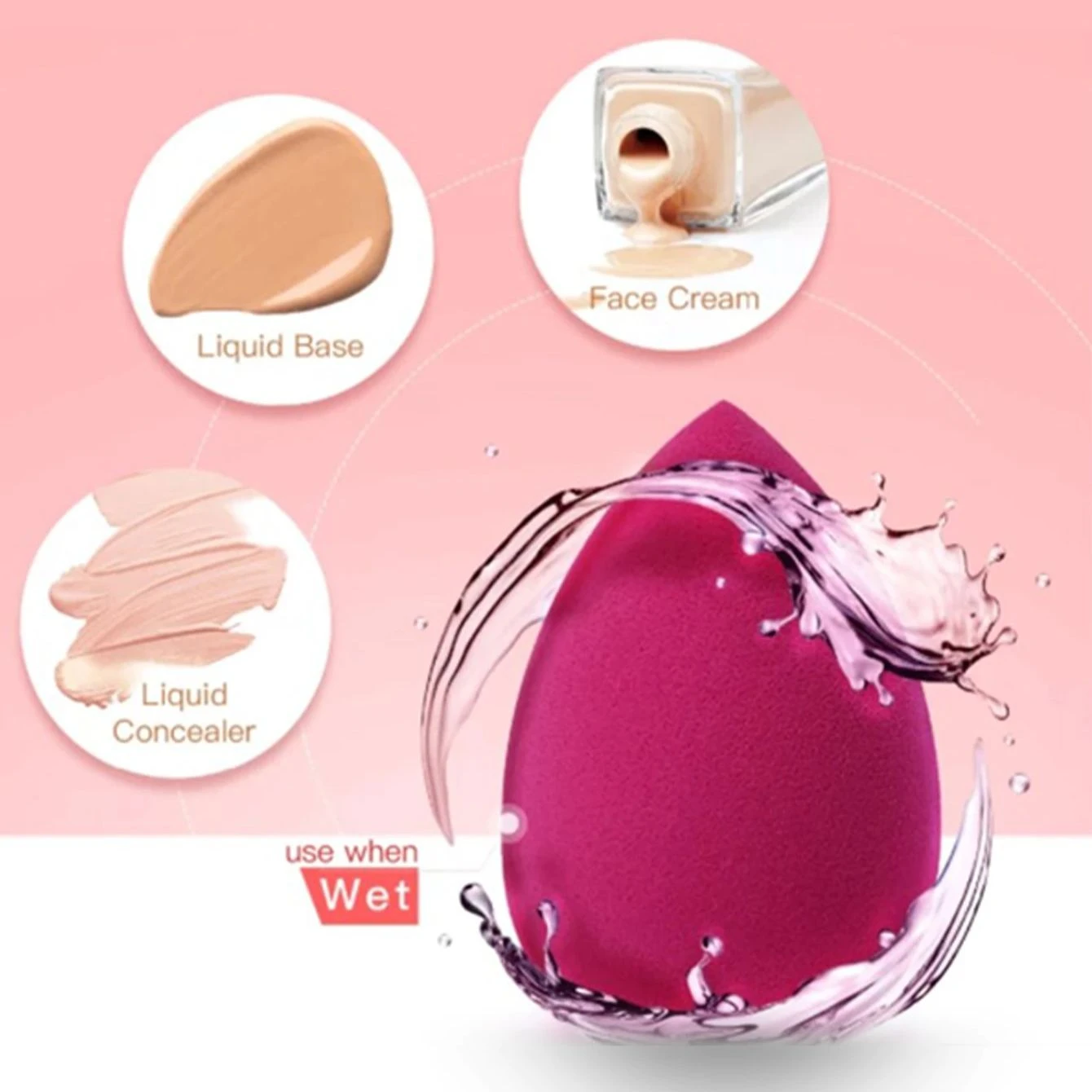 Esponja Make Up Acabamento IZEFLAWLESS Esponja Make Up Acabamento IZEFLAWLESS