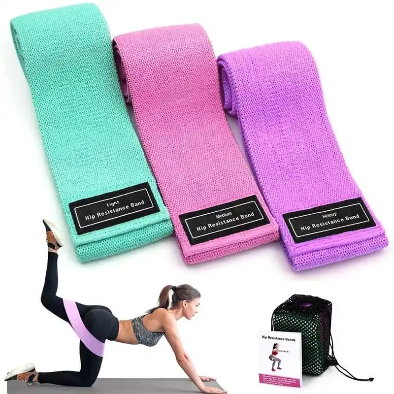 Kit Faixas Elásticas IZEYOGA RESISTANCE 3 Kit Faixas Elásticas IZEYOGA RESISTANCE 3