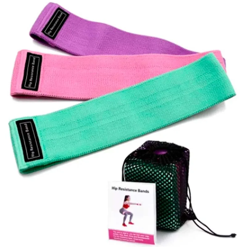 Kit Faixas Elásticas IZEYOGA RESISTANCE 3 Kit Faixas Elásticas IZEYOGA RESISTANCE 3