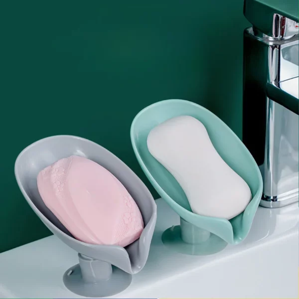 Saboneteira De Pia IZESOAP IZESHOP Saboneteira De Pia IZESOAP - Imagem 2 - Design auto-drenante para manter itens secos