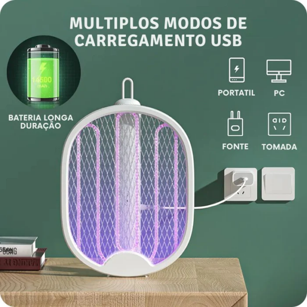 Raquete Mata Mosquito da Dengue IZEGUARD DEFENDER IZESHOP