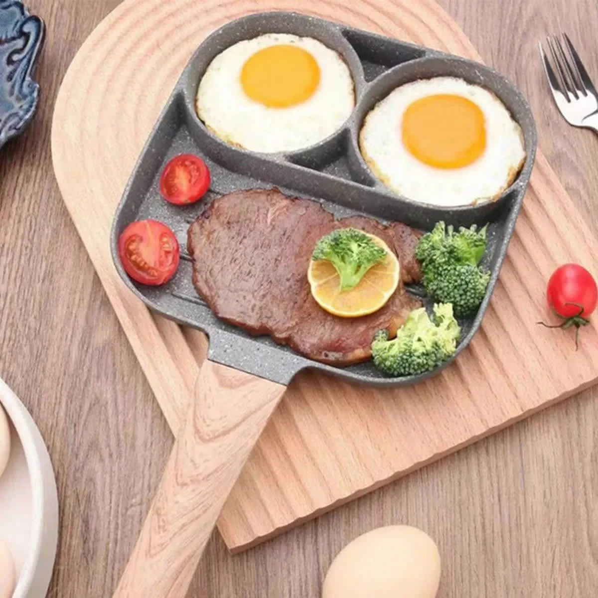 2618730892739e26ff9 Frigideira Antiaderente 3 em 1 IZECOOK IZESHOP