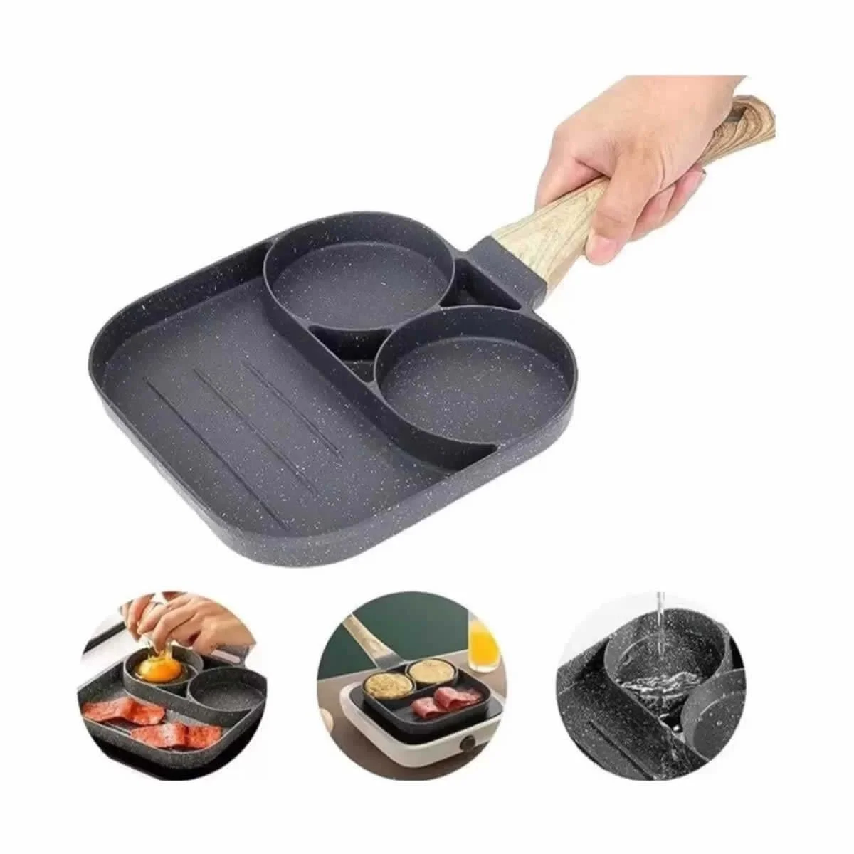 26187308950c541f96d Frigideira Antiaderente 3 em 1 IZECOOK IZESHOP