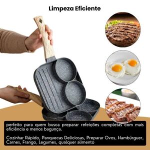 Frigideira Antiaderente 3 em 1 IZECOOK IZESHOP