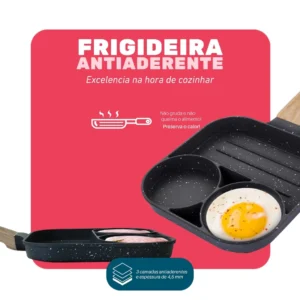 Frigideira Antiaderente 3 em 1 IZECOOK IZESHOP