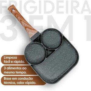 Frigideira Antiaderente 3 em 1 IZECOOK IZESHOP