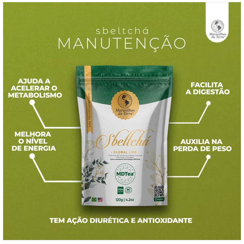 Chá Emagrecedor Seca Barriga Fase 3 IZESHOP