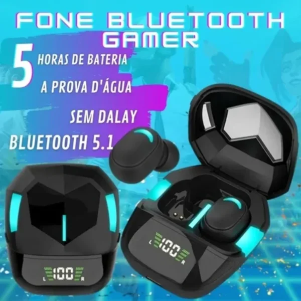 Fone Ouvido Bluetooth Sem Fio IZEAQUA IZESHOP