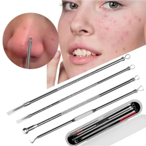 Kit 4 Extratores Limpeza Pele IZEACNE CLEAR IZESHOP