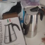 Cafeteira Italiana Aço Inox IZECOFFE MASTER photo review