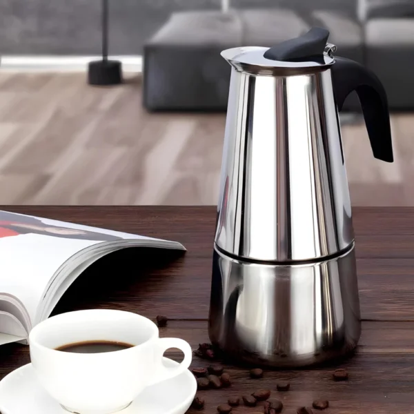 Cafeteira Italiana Aço Inox IZECOFFE MASTER IZESHOP