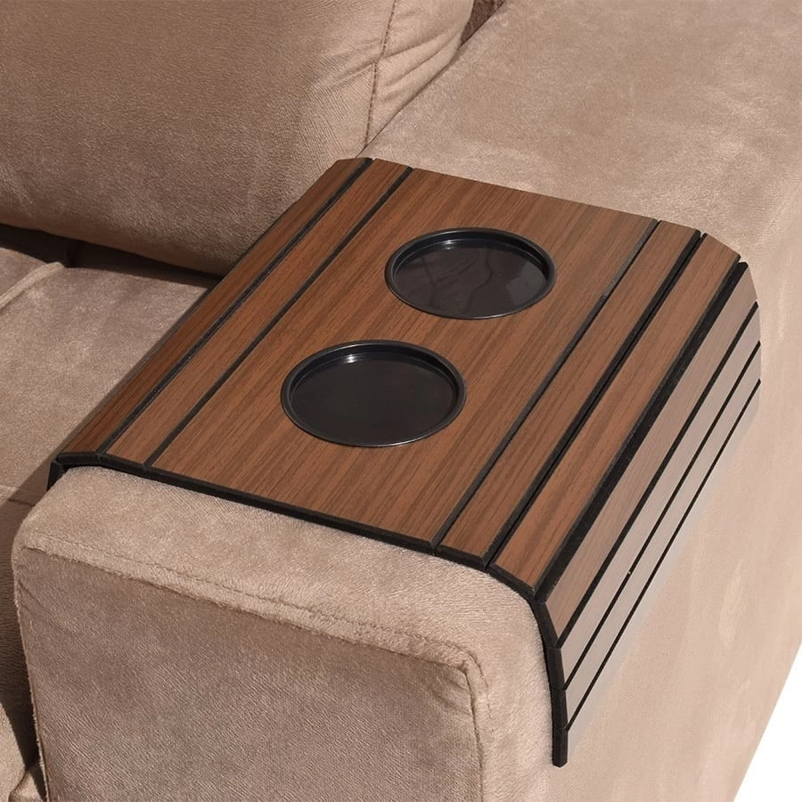 Esteira Porta Copo Flexível para (5) Esteira Porta Copo Flexível para Sofá IZEWOOD COMFORT IZESHOP