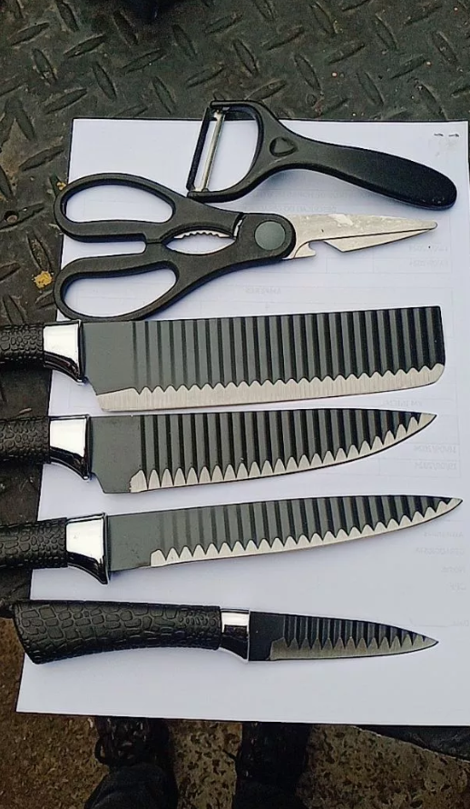 Kit de Facas Profissional Antiaderente IZEGRILL MASTER photo review