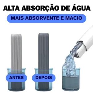 Mini Esfregão Mop Absorvente Retrátil IZEWASH PRO IZESHOP