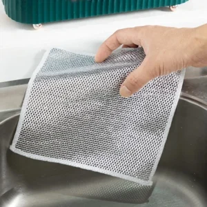 Kit 10 Panos de Limpeza Aço Tira Gordura Reutilizável IZEWASH ULTRA IZESHOP