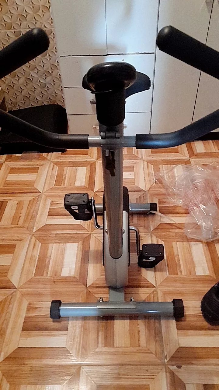 Bicicleta Ergométrica com Monitor Mile Fitness até 120kg IZEHEALTH PRO photo review