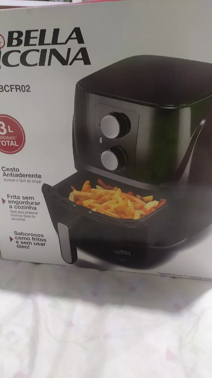 Air Fryer Britânia 3L 1300W Antiaderente IZECOOK PRO photo review