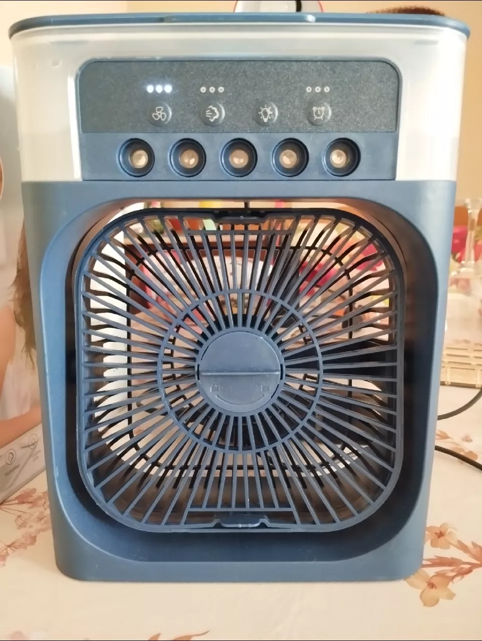 Mini Ventilador Umidificador USB LED IZECOOL COMPACT photo review