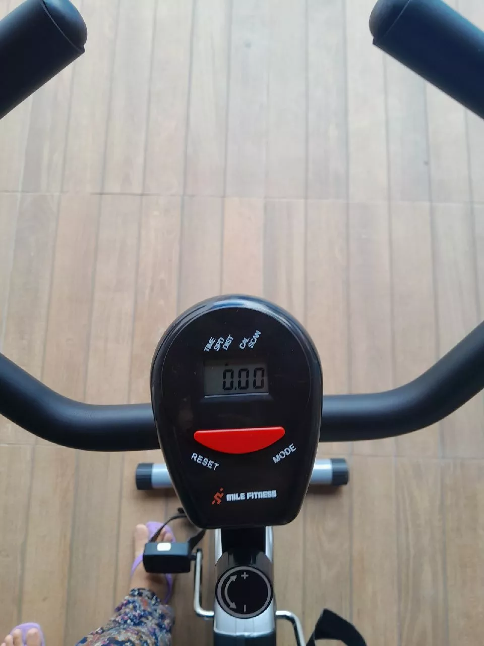 Bicicleta Ergométrica com Monitor Mile Fitness até 120kg IZEHEALTH PRO photo review