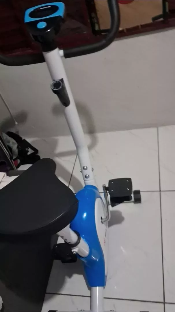 Bicicleta Ergométrica com Monitor Mile Fitness até 120kg IZEHEALTH PRO photo review